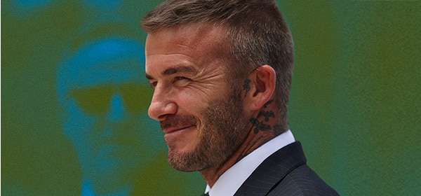 Davide Beckham buzz cut