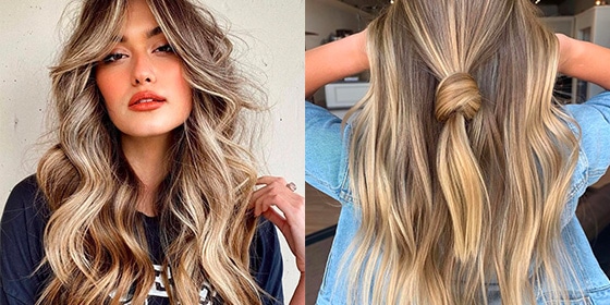 femme cheveux ombre hair