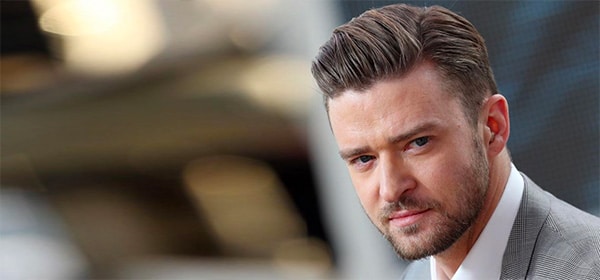 Justin Timberlake pompadour cut